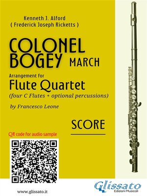 cover image of Flute Quartet score "Colonel Bogey"